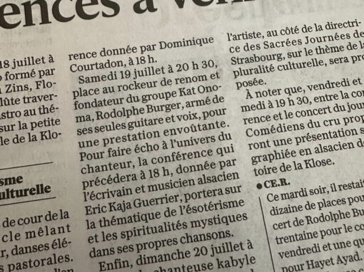 Dernières Nouvelles d’Alsace – 16 Juillet 2025